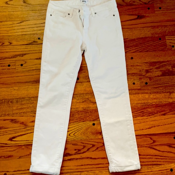 Paige Skyline Crop Denim Jean - Picture 1 of 4